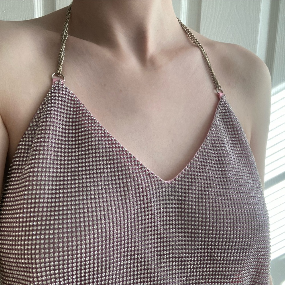 Windsor Pink Rhinestone Top - Picture 11 of 11
